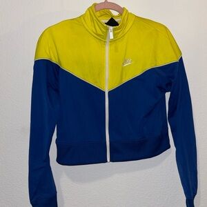 Nike cropped track jacket